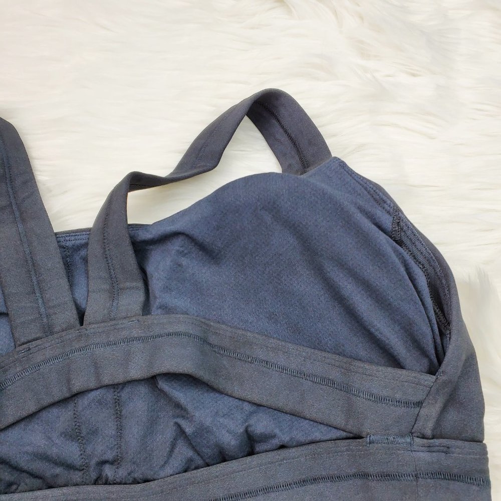 NWT Athleta Black Shakti Garment Wash Sports Bra - Picture 7 of 8